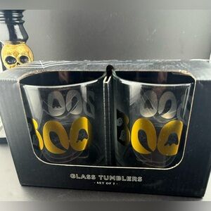 Elum Home NIB Ghost/Boo lowball glasses. 14.5oz